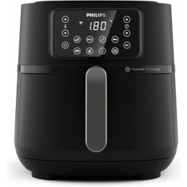 Karstā Gaisa Friteris (Air Fryer/Aerogrili) Philips HD9285/90 Melns (099956000001) | Deep fryers | prof.lv Viss Online