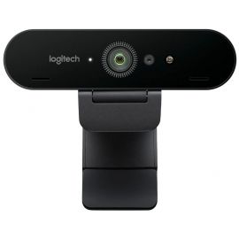 WEB Kamera Logitech Brio Pro, 4096x2160 (4K), Melna (960-001106) | Logitech | prof.lv Viss Online