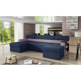 Eltap Markos Ontario/Ontario Corner Pull-Out Sofa 57x314x86cm Violet (M20) | Living room furniture | prof.lv Viss Online