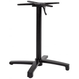 Home4you Bistro Central Table Leg 69x69x72cm, Black (18616) | Table legs | prof.lv Viss Online