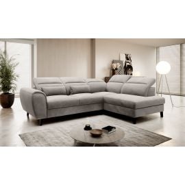 Eltap Noble Loco Corner Pull-Out Sofa 201x255x100cm, Grey (CO-NOB-RT-04LO) | Sofas | prof.lv Viss Online