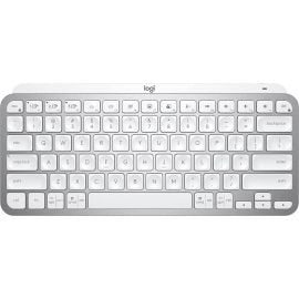 Logitech MX Keys Mini для Mac Клавиатура US Белый/Серый (920-010526) | Клавиатуры | prof.lv Viss Online