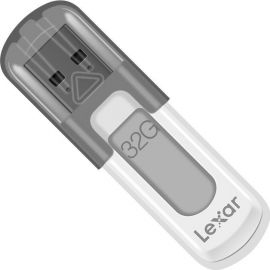 Флеш-накопитель Lexar JumpDrive V100, USB 3.0, белый/серый | Носители данных | prof.lv Viss Online