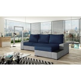 Eltap Black Kronos/Paros Corner Pull-Out Sofa 165x245x90cm, Blue (Ng21) | Corner couches | prof.lv Viss Online