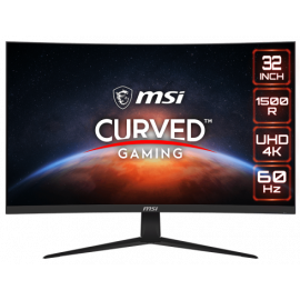 Msi G321CUV Monitors 31.5, 4K UHD 3840x2160px 16:9, Melns