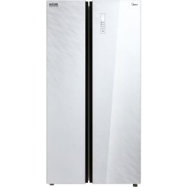 Midea MRS518SNGW Refrigerator (Side By Side) White (T-MLX35404) | Large home appliances | prof.lv Viss Online