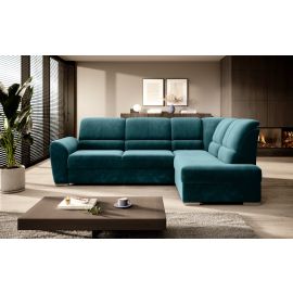 Eltap Siber Lux Corner Pull-Out Sofa 186x270x93cm, Green (CO-SIB-RT-39LU) | Corner couches | prof.lv Viss Online