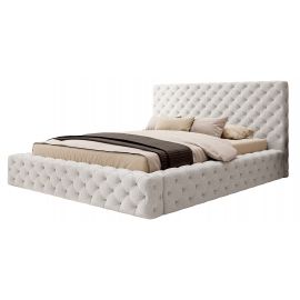 Eltap Prince Bed Frame 160x200cm, Without Mattress, White (BE-PRI-MET-01ROY_1.6) | Beds | prof.lv Viss Online