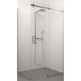 Glass Service Diana Lux 110x110cm H=200cm Square Shower Enclosure Transparent Chrome (110x110DIA) | Shower cabines | prof.lv Viss Online