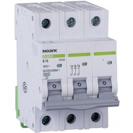 Noark Ex9BN 3P Automatic Switch 3-Pole, B Curve, 6kA | Noark | prof.lv Viss Online