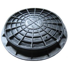 PipeLife Plastic Manhole Cover D630 (175034) | Pipelife | prof.lv Viss Online
