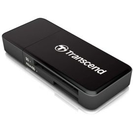 Transcend TS-RDF5K Внешний считыватель карт памяти USB-A, Черный | Transcend | prof.lv Viss Online