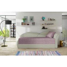 Изысканный диван Eltap Aga с выдвижным механизмом, 218x80x77 см, правый угол, розовый (Ag31) | Диваны | prof.lv Viss Online