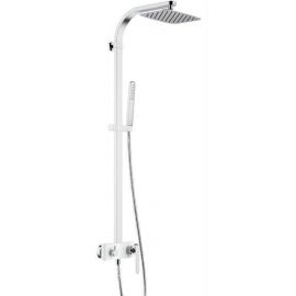 Vento Tivoli TV375122W Shower System Chrome/White (3524161) | Shower systems | prof.lv Viss Online