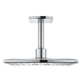 Grohe Rainshower 310 SmartActive Cube shower head with ceiling arm, chrome (26481000) | Grohe | prof.lv Viss Online