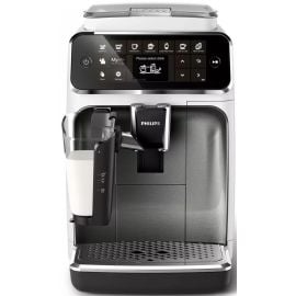 Philips 4300 Series LatteGo EP4343/70 Automatic Coffee Machine Black/White | Coffee machines and accessories | prof.lv Viss Online