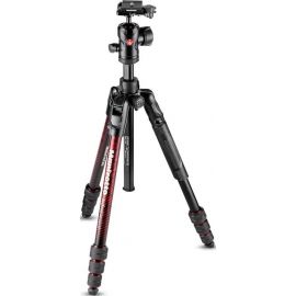 Manfrotto Befree Advanced Kit Tripod Red (MKBFRTA4RD-BH) | Manfrotto | prof.lv Viss Online