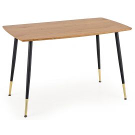 Халмар Триполис Кухонный стол 120x70 см, дуб/черный | Кухонные столы | prof.lv Viss Online