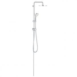 Grohe Tempesta Rustic 200 shower set with diverter Tempesta Rustic 200, hand shower Tempesta Rustic, chrome | Grohe | prof.lv Viss Online