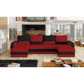 Eltap Marion Alova/Alcove Corner Pull-Out Sofa 52x307x85cm, Red (MAR_03) | Sofas | prof.lv Viss Online