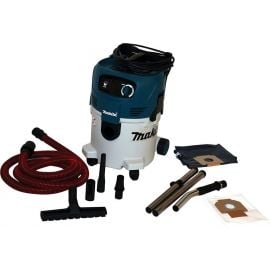 Makita VC3012L Construction Vacuum Cleaner Blue/Black/White | Vacuum cleaners | prof.lv Viss Online
