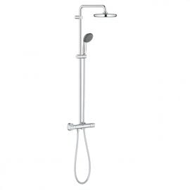 Grohe Vitalio Start 210 shower system with shower thermostat Vitalio Start 210, chrome, (27960001) | Shower systems | prof.lv Viss Online