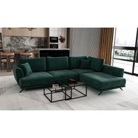 Eltap Larde Cloud Corner Pull-Out Sofa 191x276x90cm, Green (CO-LAR-RT-35NU) | Corner couches | prof.lv Viss Online