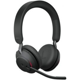 Jabra Evolve2 65 Link380c MS Stereo Wireless Headset Black (26599-999-899) | Headphones | prof.lv Viss Online