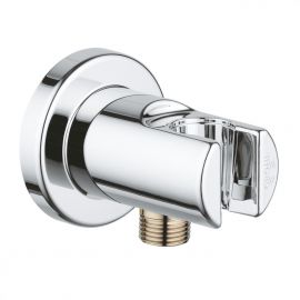 Grohe Relexa, shower outlet with hand shower holder chrome (28628000) | Shower outlets | prof.lv Viss Online