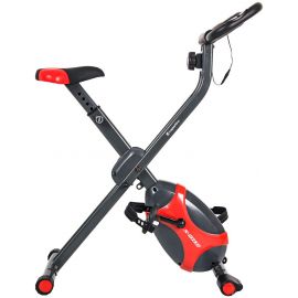 Вертикальный велотренажер Insportline Xbike Черный/Красный (5729) | Тренажёры | prof.lv Viss Online