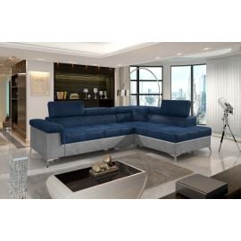 Eltap Eridano Monolith/Monolith Corner Pull-Out Sofa 202x275x90cm, Blue (ERI_25) | Sofas | prof.lv Viss Online