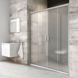 Ravak Blix BLDP4-190cm H=190cm Shower Door Grape Satin (0YVL0U00ZG) | Shower doors and walls | prof.lv Viss Online