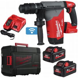 Milwaukee M18 ONEFHPX-552X Battery Rotary Hammer 2x5.5Ah, 18V (4933478496) | Breakers and demolition hammers | prof.lv Viss Online