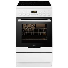 Electrolux Electric Ceramic Cooker EKC54550OW White (8319) | Cookers | prof.lv Viss Online