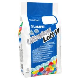 Mapei Ultratop Loft W Single-Component Fine Fraction Cement-Based Self-Leveling Compound, Natural Brown, 5kg (5S80305A) | Microcement | prof.lv Viss Online