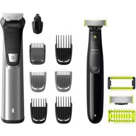 Philips Series 9000 MG9720/90 Hair and Beard Trimmer Black/Gray (8710103977278) | Hair trimmers | prof.lv Viss Online