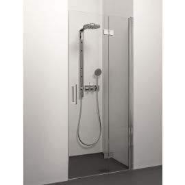 Glass Service Claudia 80cm 80CLA Shower Door Transparent Chrome | Shower doors and walls | prof.lv Viss Online