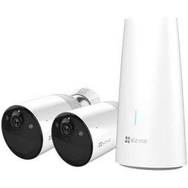 Ezviz CS-BC1-B2 2 камеры + базовая станция Видео IP-камера белая | Умные камеры наблюдения | prof.lv Viss Online