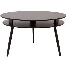 Black Red White Fredo Coffee Table 90x90cm, Black | Coffee tables | prof.lv Viss Online
