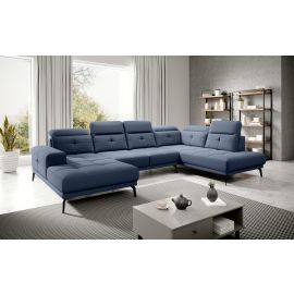 Eltap Bretan Gojo Corner Sofa 205x350x107cm, Blue (CO-BRE-RT-40GO) | Living room furniture | prof.lv Viss Online