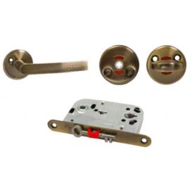 MP MSL-2014+MRO+MUZ AB Door Lock, Set, 72mm, Antique Gold (26237) | Door locks | prof.lv Viss Online