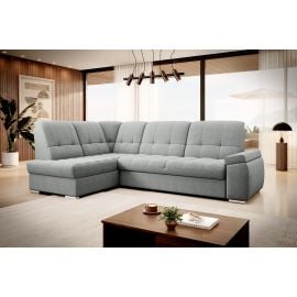 Eltap Sado Vero Corner Pull-Out Sofa 192x272x95cm, Grey (CO-SAD-LT-04VER) | Living room furniture | prof.lv Viss Online