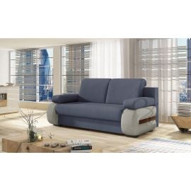 Eltap Laura Retractable Sofa 202x56x84cm Universal Corner, Blue (La17) | Upholstered furniture | prof.lv Viss Online