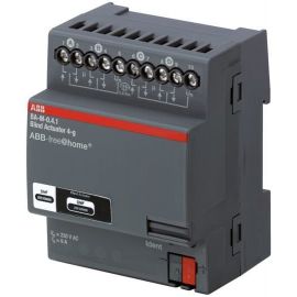 Abb MDRC BA-M-0.4.1 Switch for Blinds/Curtains 4-ch 230V Black (2CDG510011R0011) | Smart switches, controllers | prof.lv Viss Online