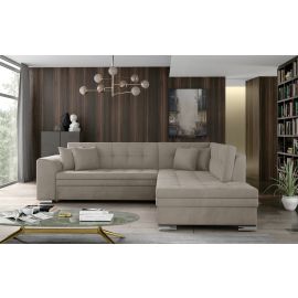 Eltap Pieretta Paros Corner Pull-Out Sofa 58x260x80cm, Beige (Prt_53) | Corner couches | prof.lv Viss Online