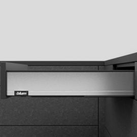 Blum myLegrabox M Drawer, 550mm, Carbon/Inox (53.55.05.26) | Blum | prof.lv Viss Online