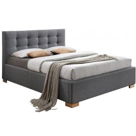 Кровать Signal Copenhagen размером 160x200 см, без матраса, серого цвета | Кровати с ящиком для белья | prof.lv Viss Online