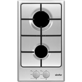 Simfer H3.200.VGRIM Built-in Gas Hob Surface Gray | Electric cookers | prof.lv Viss Online