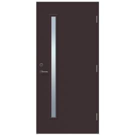 Viljandi Tiina 1R VU-T1 Exterior Door, Brown, 888x2080mm, Right (510183) | Doors | prof.lv Viss Online