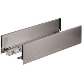 Blum Legrabox M Drawer Sides 400x90.5mm, Silver (770M4002I) | Accessories for drawer mechanisms | prof.lv Viss Online